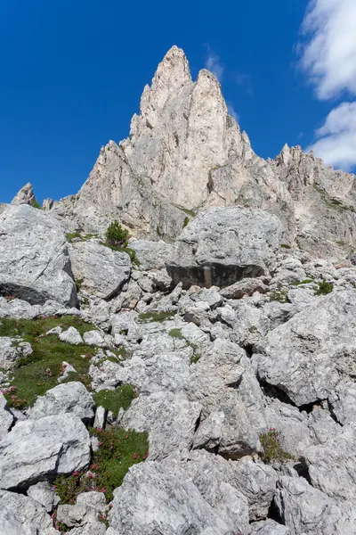 Un munte frumos în Dolomiți . — Fotografie, imagine de stoc