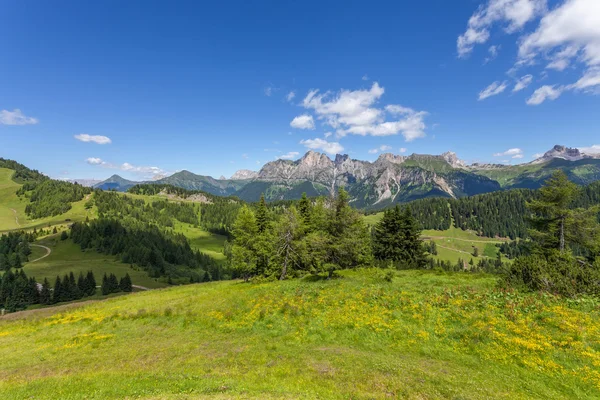 ฤดูร้อนใน Dolomites - อิตาลี — ภาพถ่ายสต็อก