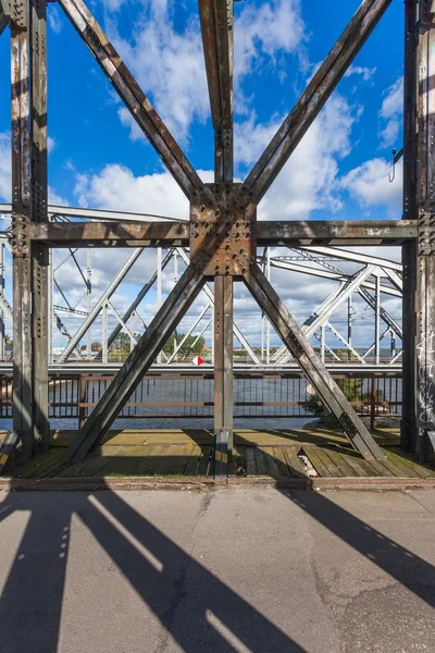 Historical bridge in Tczew, Poland — Stock Photo, Image