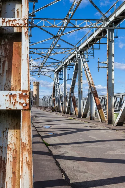 Ponte storico a Tczew, Polonia — Foto Stock