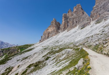 Yaz aylarında Dolomites dağ