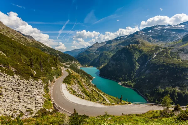 Uitzicht op de prachtige bergen - maltatal, Oostenrijk. — Stockfoto