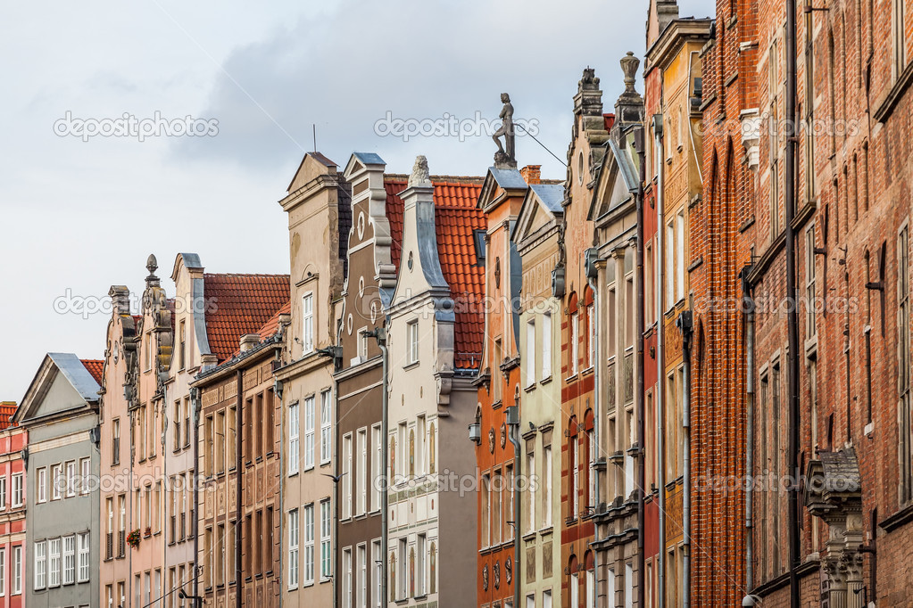 The architecture of the old town