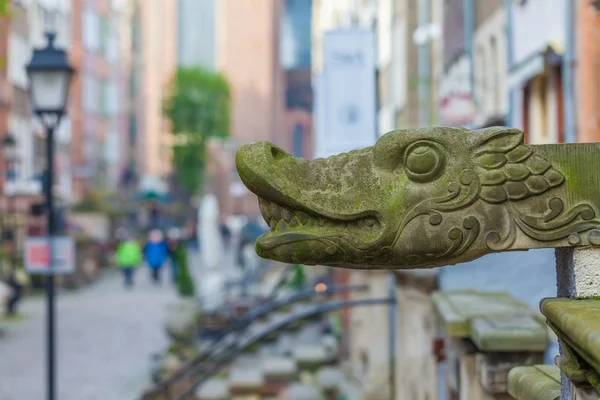 Gargoyle on the historic building — Stock Photo, Image