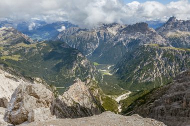 Yaz aylarında dolomites güzel görünümü