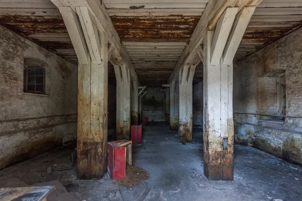 Ruines de forteresse prussienne à Gdansk — Photo