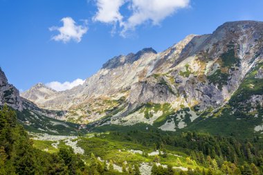 Beautiful trail in the Tatra Mountains