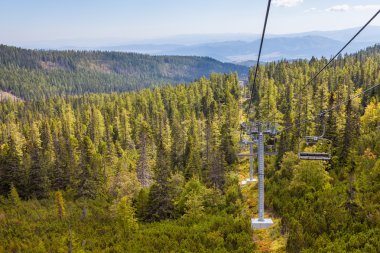Teleferik - tatra Dağları - Karpat dağ silsilesi