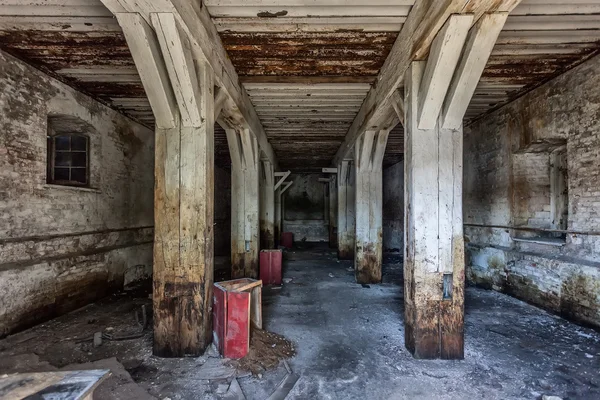 Ruinas de la fortaleza prusiana en Gdansk — Foto de Stock