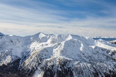 Tatra Dağları kış manzara