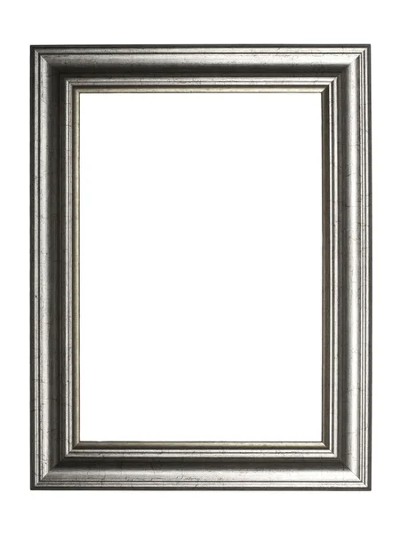 Silver picture frame — Stock Photo, Image