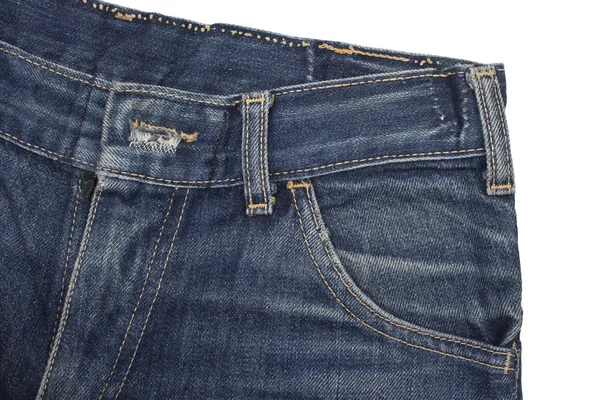 Blue jeans denim — Stock Photo, Image