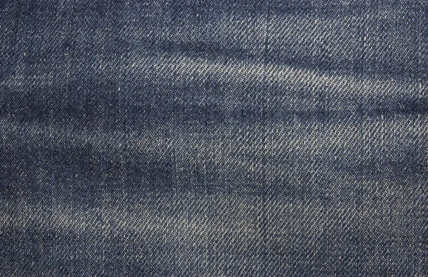 Blue denim jeans texture — Stock Photo, Image