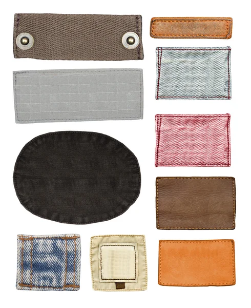 boş deri, tekstil kot etiketleri