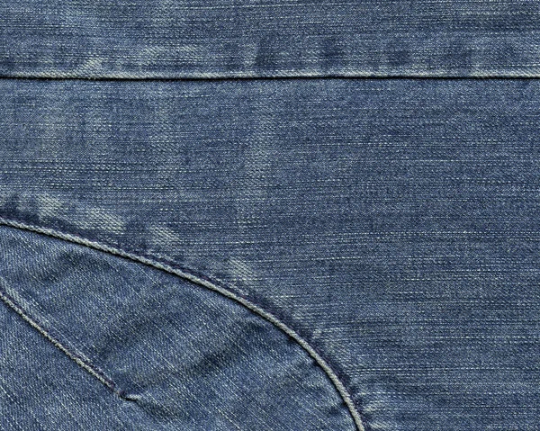 Textura de jeans jeans jeans azul — Fotografia de Stock