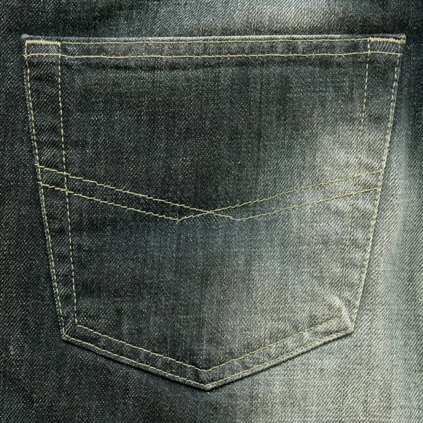 Jeans pocket — Stock Photo, Image