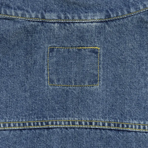 Blå denim jeans textur, kan användas som bakgrund — Stockfoto