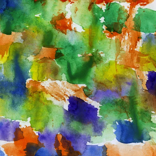 Абстрактний пофарбований акварельний фон — стокове фото