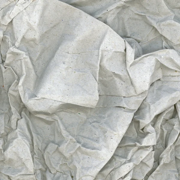 Old gray handmade crumpled paper — Stock Photo, Image