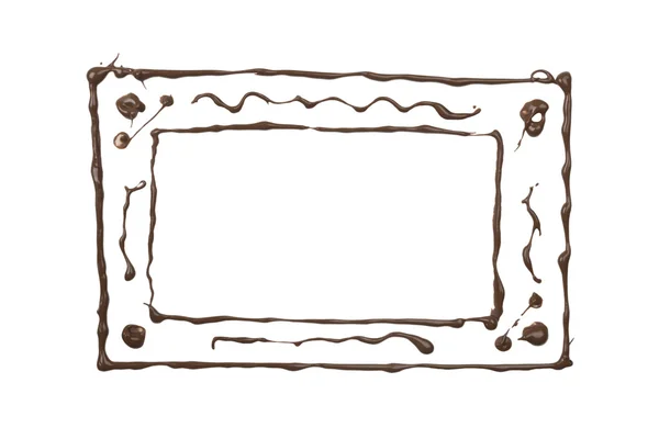 Chocolade frame — Stockfoto