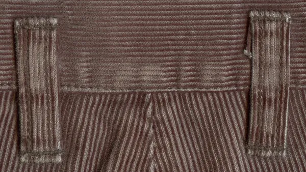 Texture de jean brun — Photo