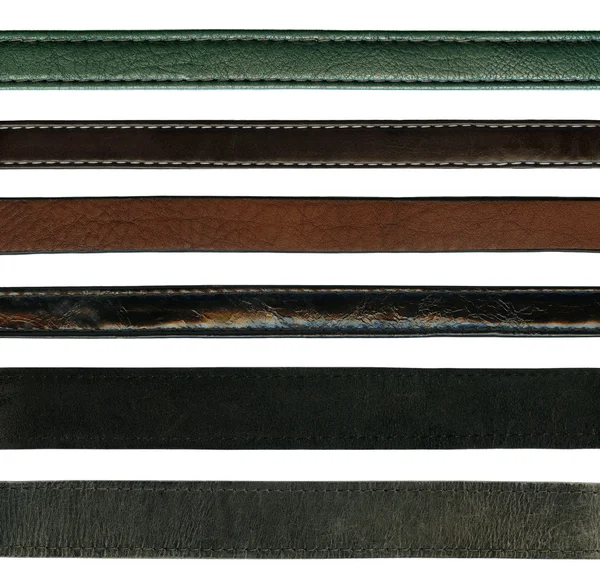 Cinturones de cuero Imagen de archivo