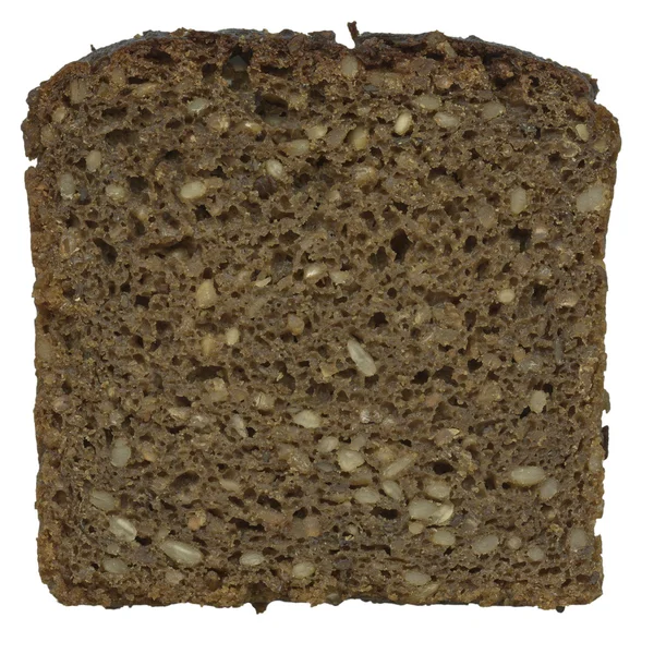 Rebanada de pan marrón — Foto de Stock
