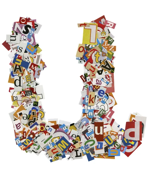 kolaj yapılmış, gazete kupürleri, abc