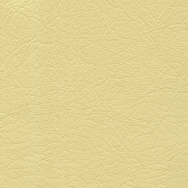 Textura de couro amarelo claro, pode ser usado como fundo — Fotografia de Stock