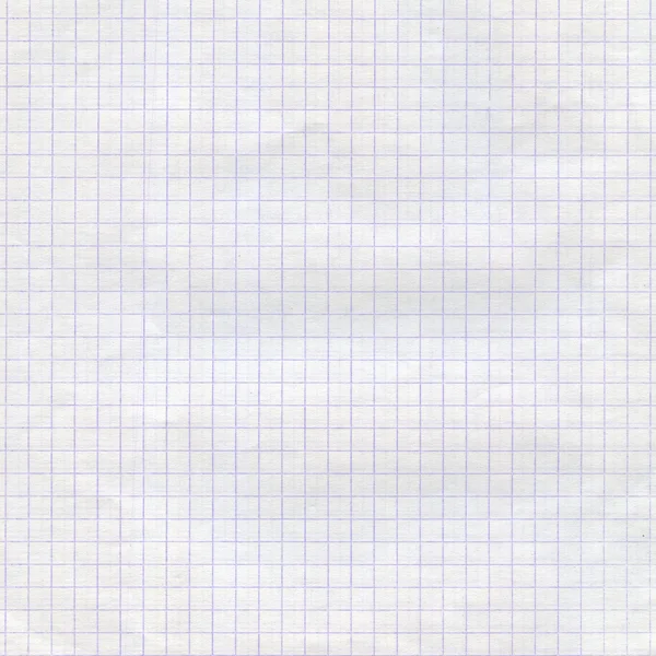 White squared paper sheet — Stock Photo, Image