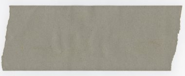 Beyaz arkaplanda izole edilmiş eski kağıt