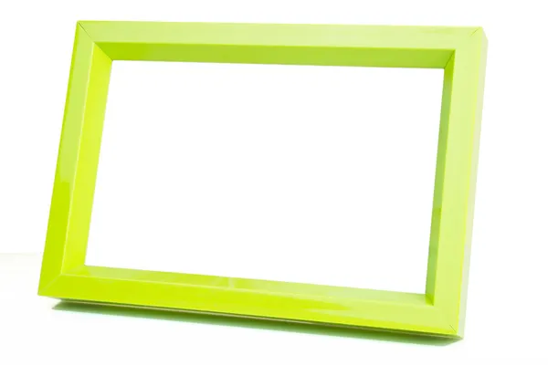 Zelený rámeček — Stock fotografie