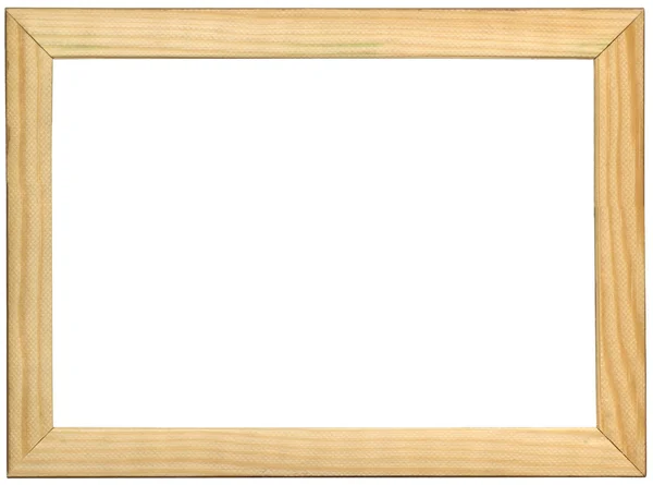 Brązowy drewniany fram — Zdjęcie stockowe