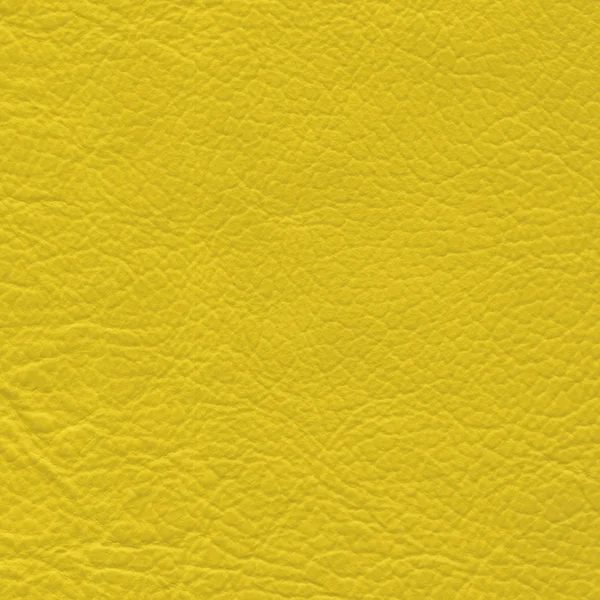 Texture cuir jaune — Photo