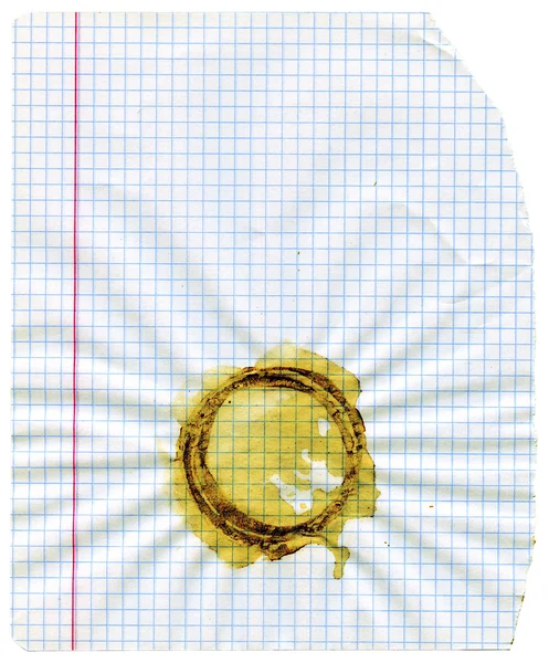 Kağıt yaprak dokusu veya arka plan beyaz kare — Stok fotoğraf