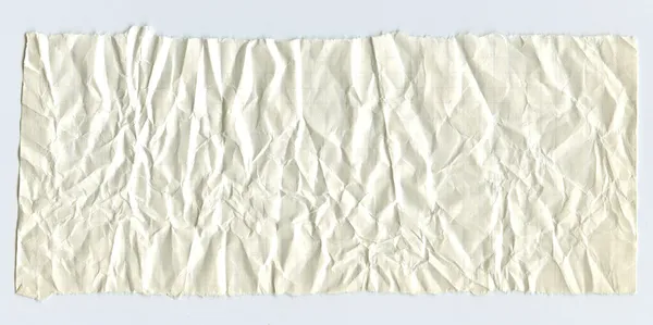 Feuille de papier quadrillé froissé — Photo