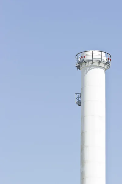 Weißer Leuchtturm — Stockfoto