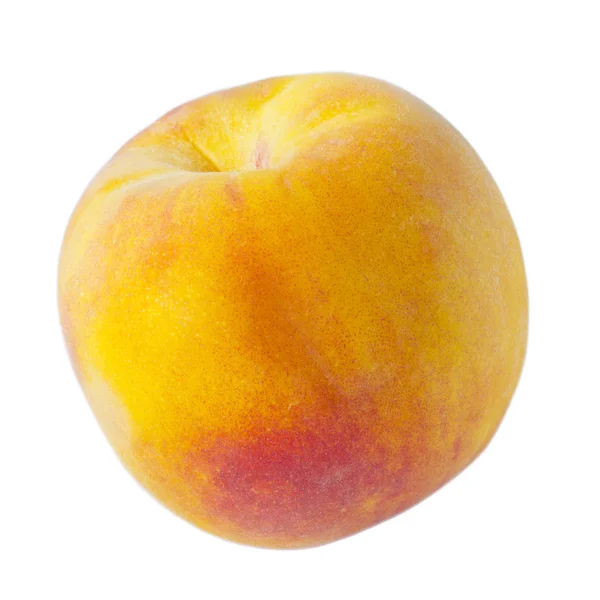 Reife Pfirsichfrüchte isoliert — Stockfoto