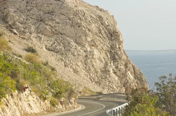 Winding Paved Road — Stock Photo, Image