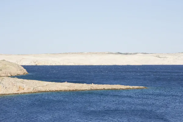 Panorâmica da paisagem marinha — Fotografia de Stock