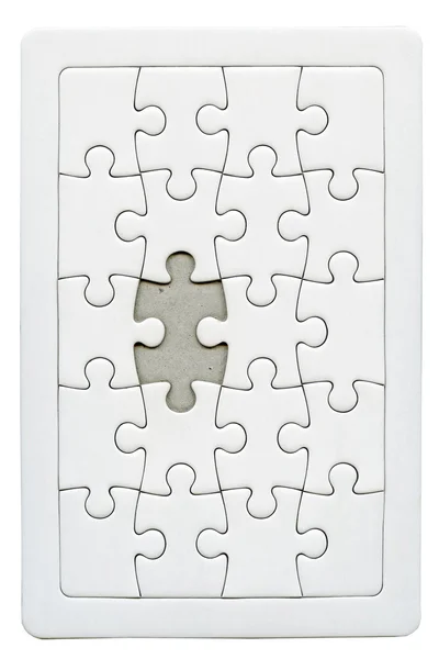 Pièce de puzzle manquante — Photo