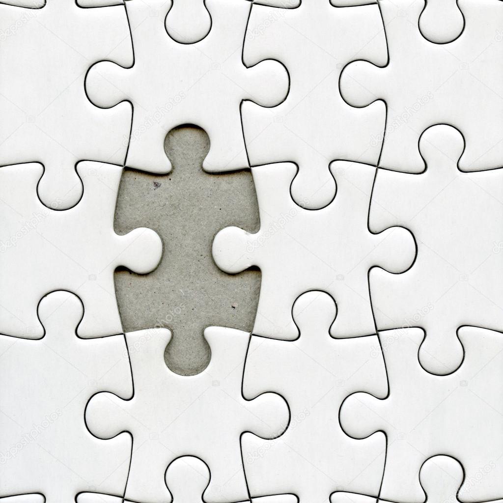 puzzle with missing piece