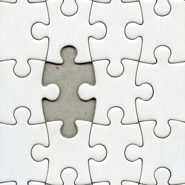 puzzle with missing piece clipart