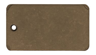 Kağıt etiket izole