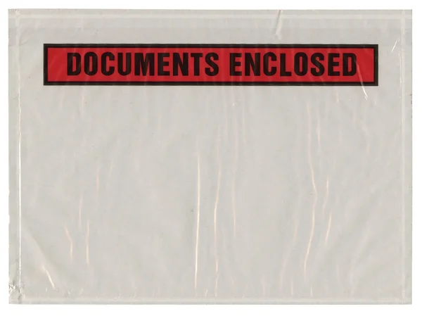 L'emballage, les documents joints — Photo