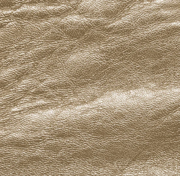 Fondo texturizado de cuero marrón claro — Foto de Stock