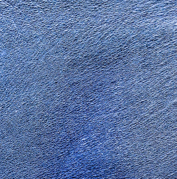 Blue leather textured background — Stock Photo, Image