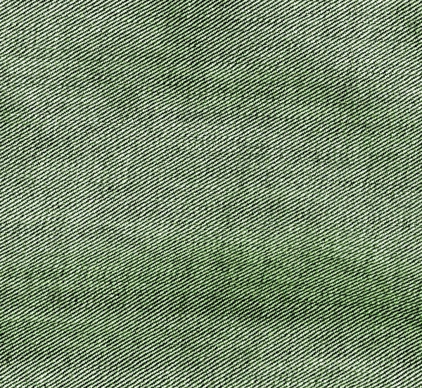 Textura de Jeans verde , — Fotografia de Stock