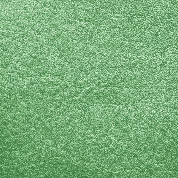 Zielony skórzany tekstura. — Zdjęcie stockowe