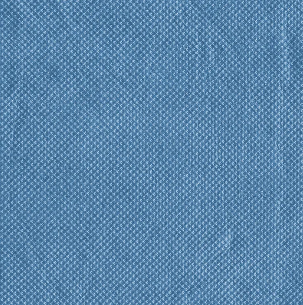 Blue crumpled fabric texture — Stock Photo, Image